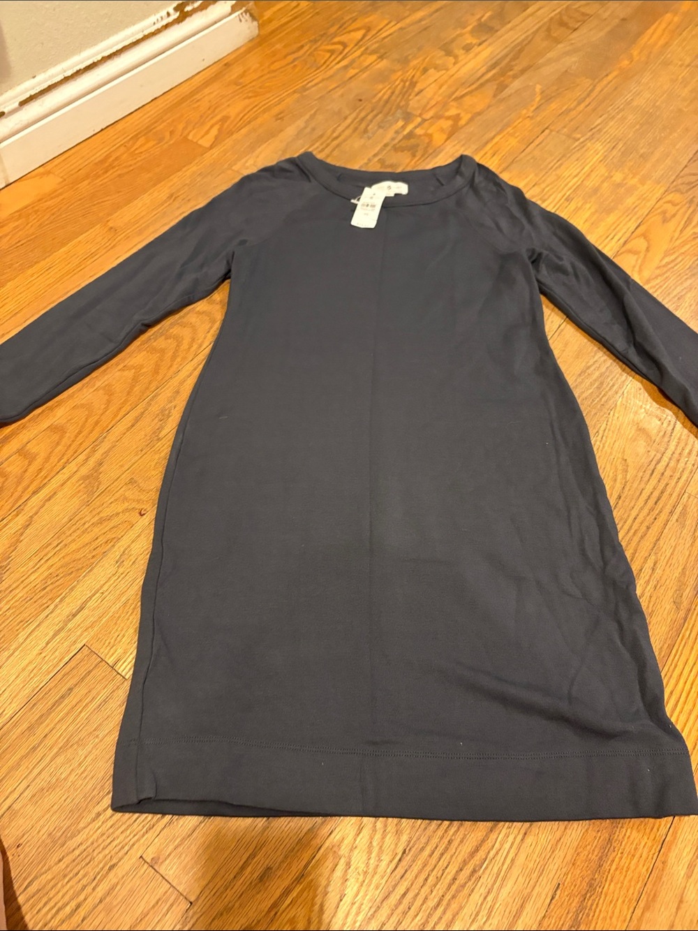 Lou & Grey Navy/gray  Long-Sleeve Mini‎ Dress